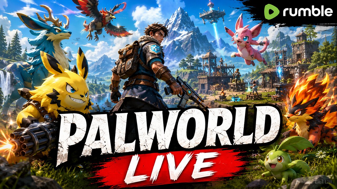 DopeFrags plays Palworld 1.0?!