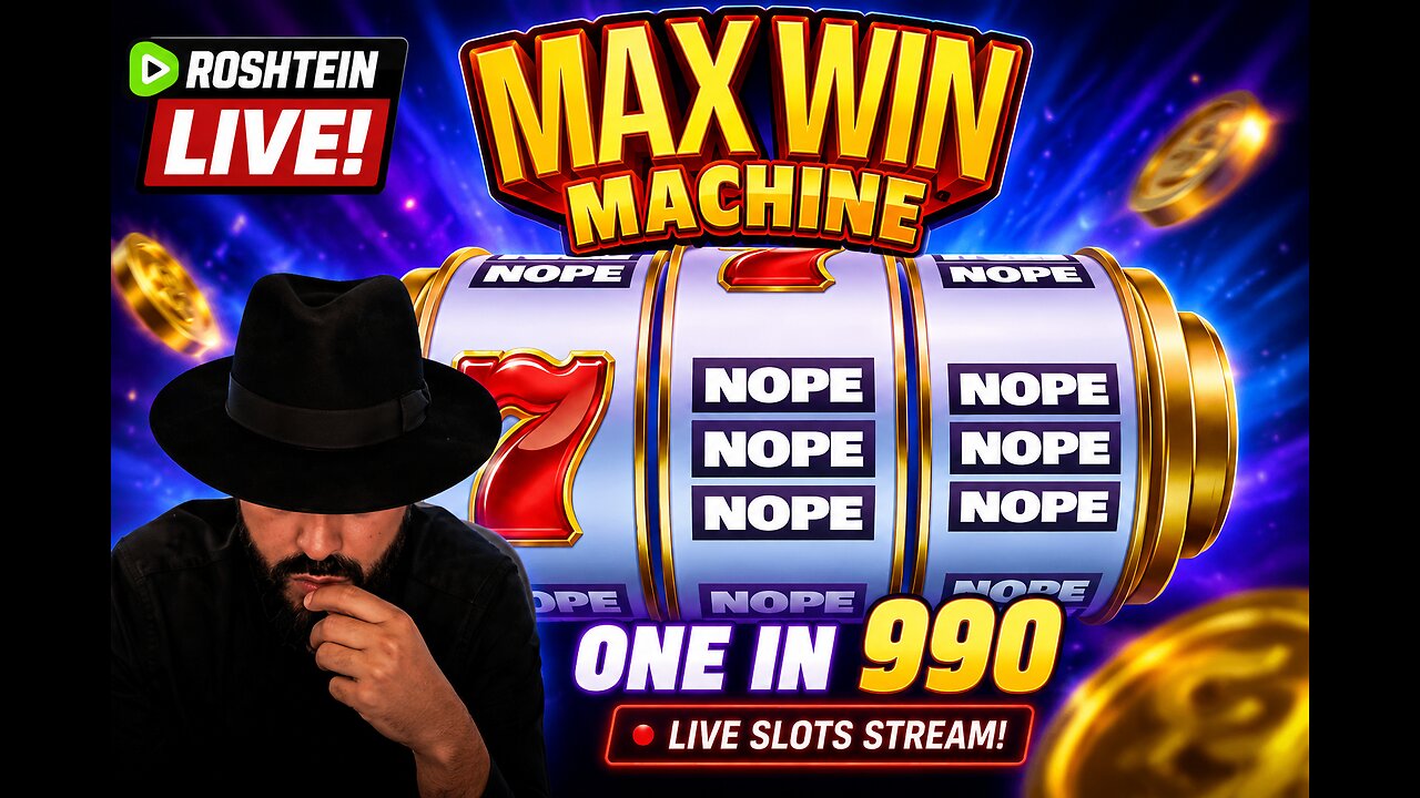 ROSHTEIN IS LIVE! 🔴CAN WE GET A MAX WIN TODAY!?