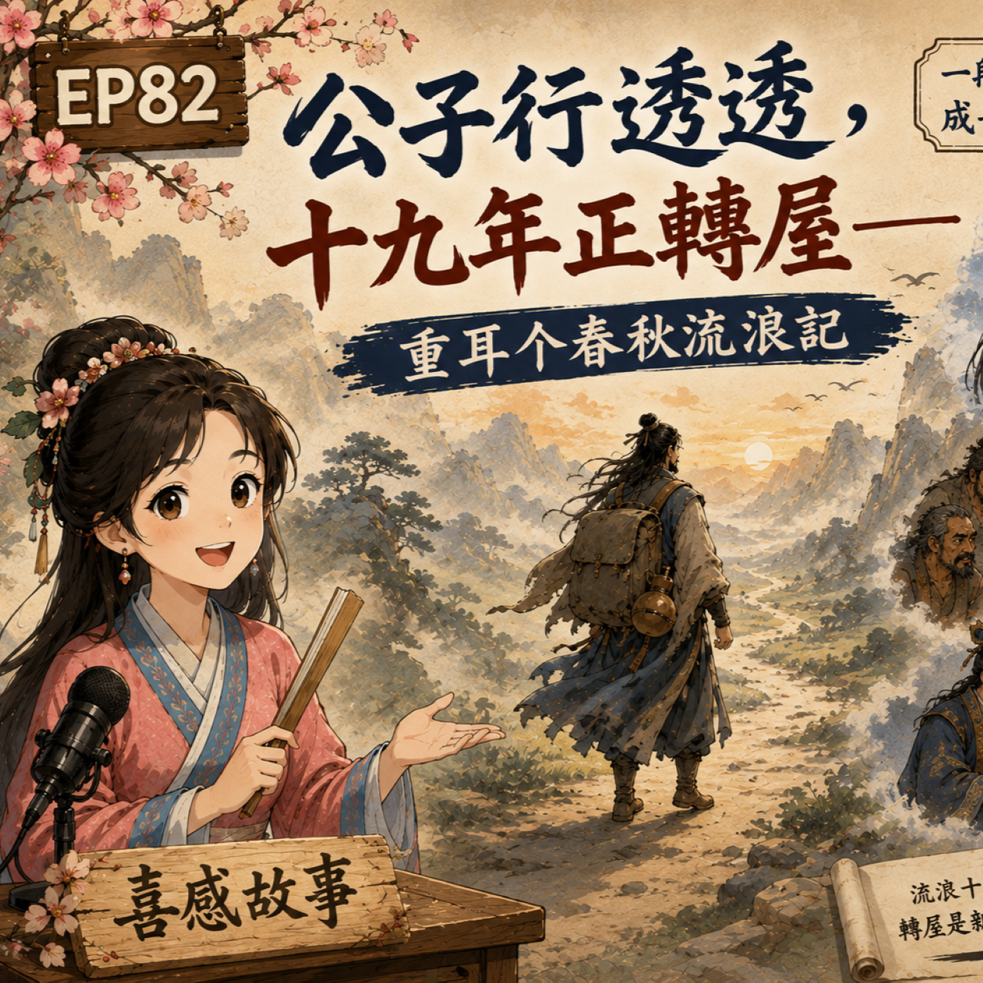 EP82｜公子行透透，十九年正轉屋——重耳个春秋流浪記