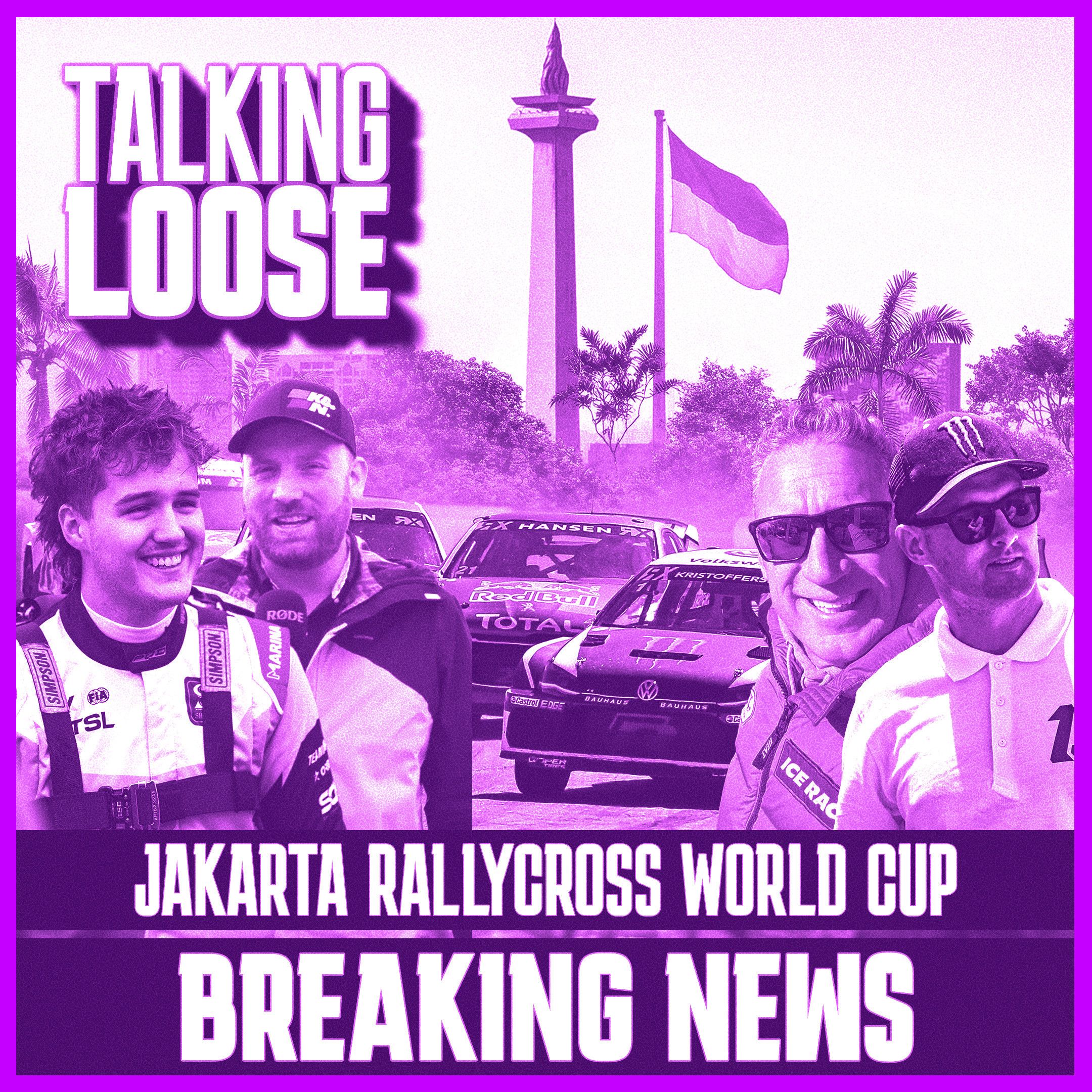 4: Discussing the new FIA Rallycross World Cup in Jakarta with Coley, Bakkerud and O’Donovan