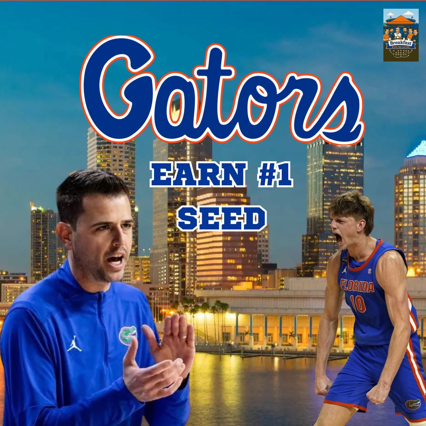 43: BRACKET REVEAL: Gators earn #1 seed, will play in Tampa Friday