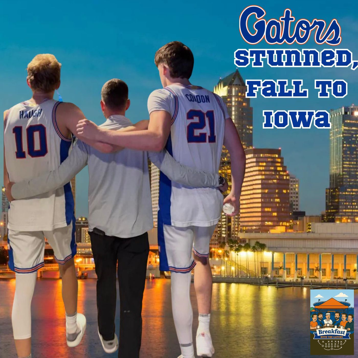 44: MARCH: Florida stunned by Iowa, fall 73-72