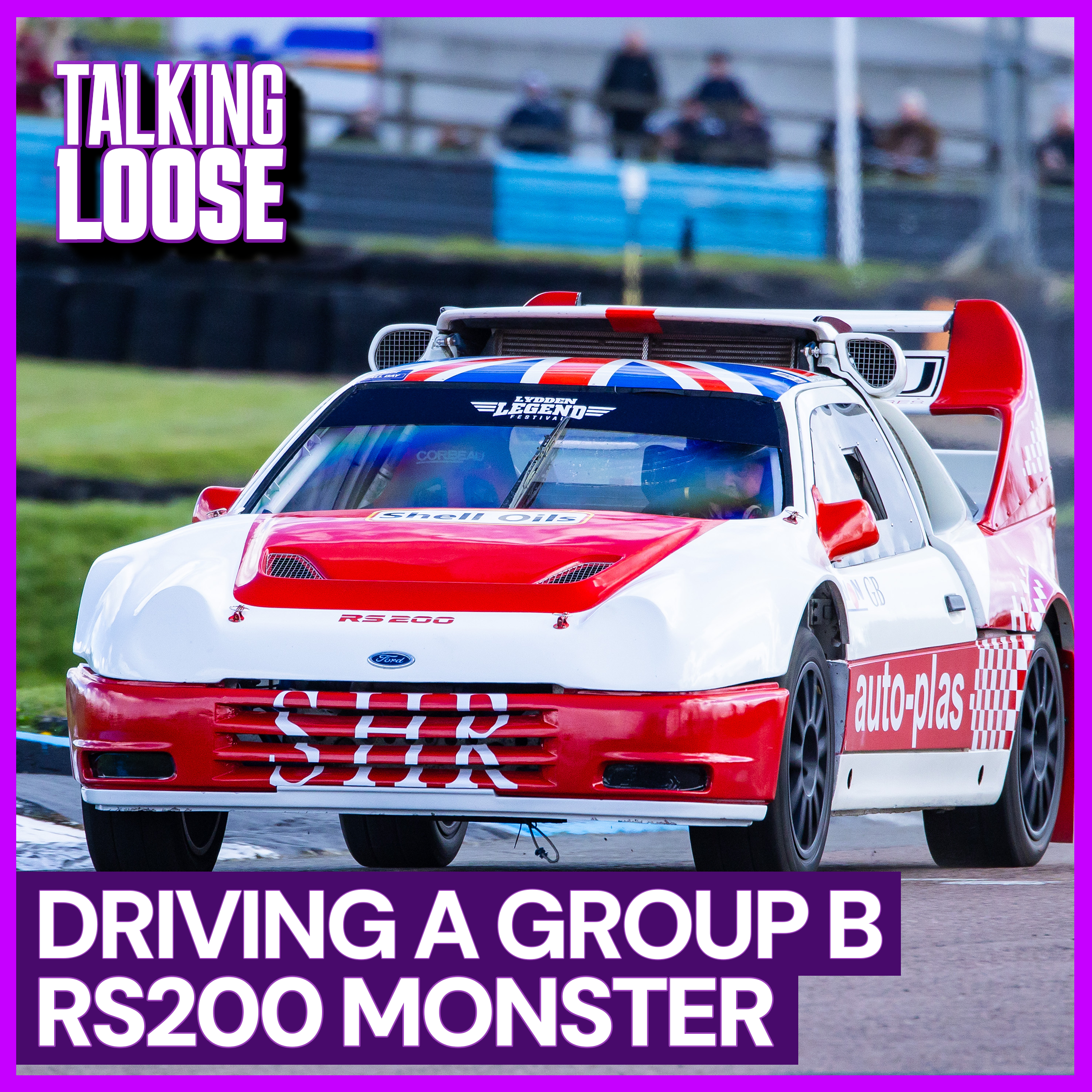 8: Driving a Group B RS200 Monster | POV Test Drive Ford RS200 Evo at Lydden Hill