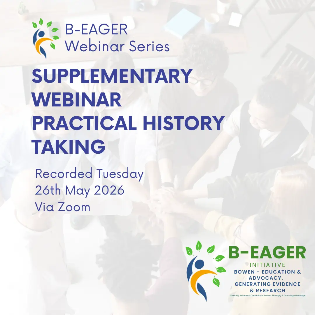 Supplementary Webinar  – Practical History Taking
