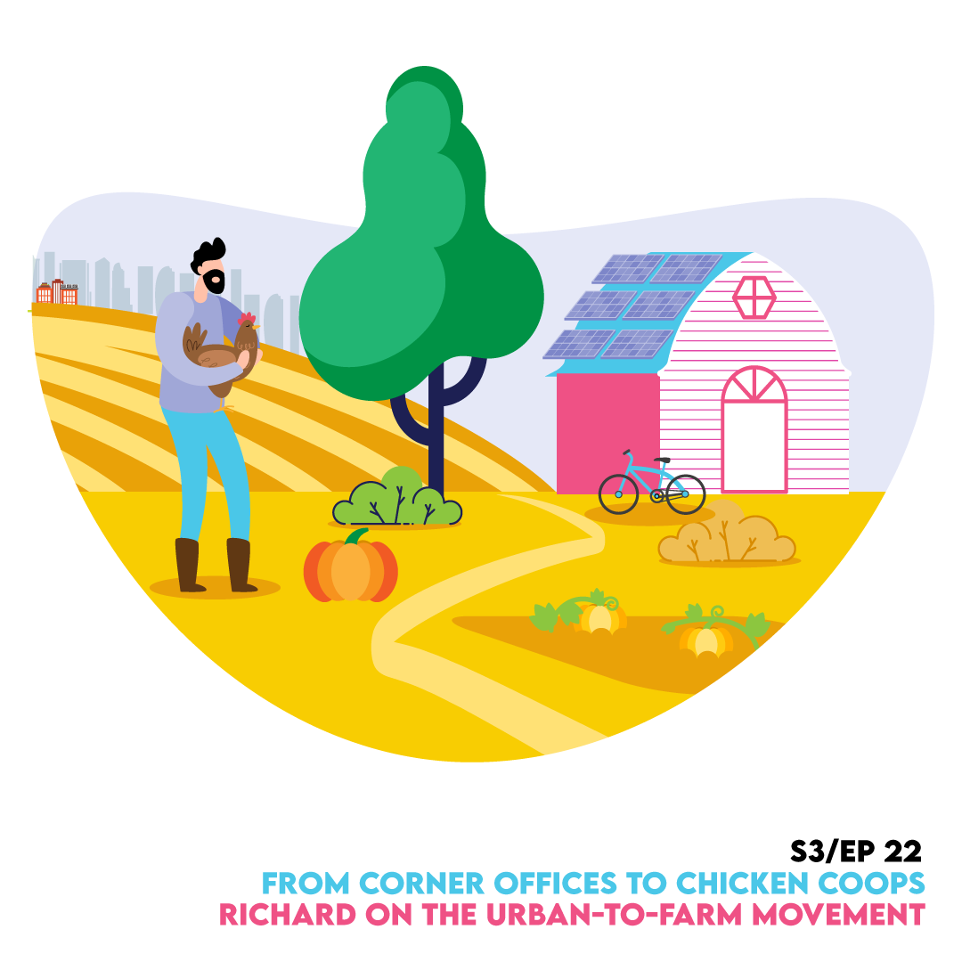 From Corner Offices to Chicken Coops—Richard on the Urban-to-Farm Movement