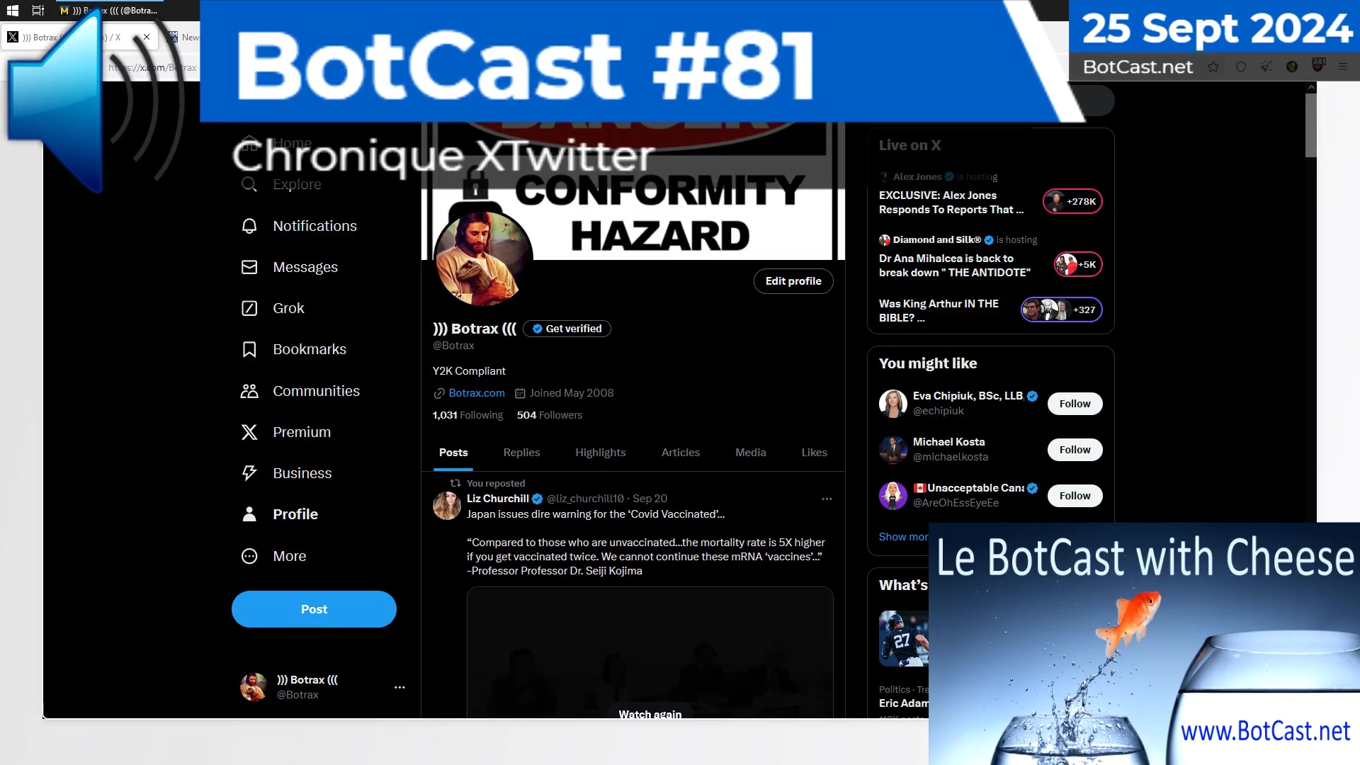 BotCast #81 – Chronique XTwitter