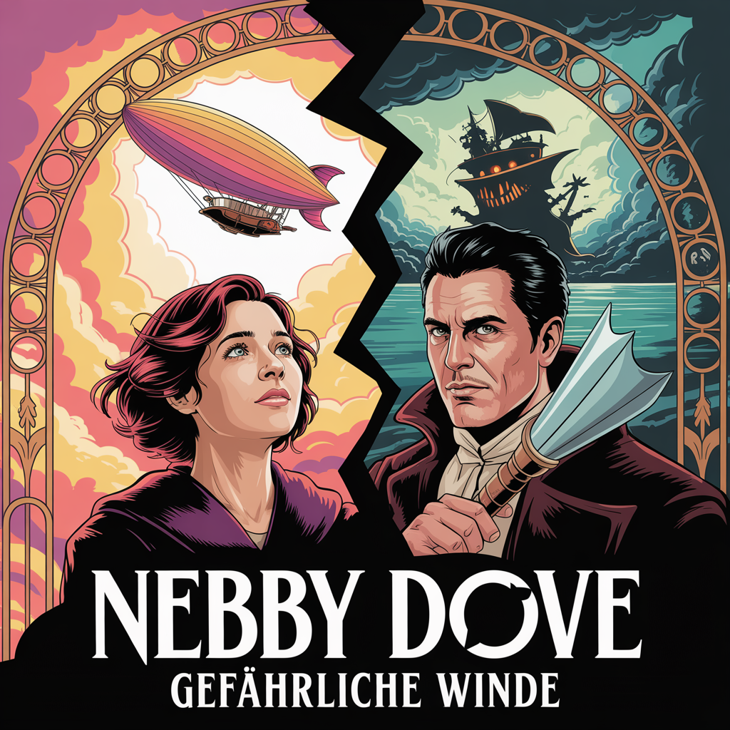 Das heißeste Steampunk Abenteuer des Jahres! ⚔️ NEBBY DOVE – GEFÄHRLICHE WINDE 🐋 von V. Carver