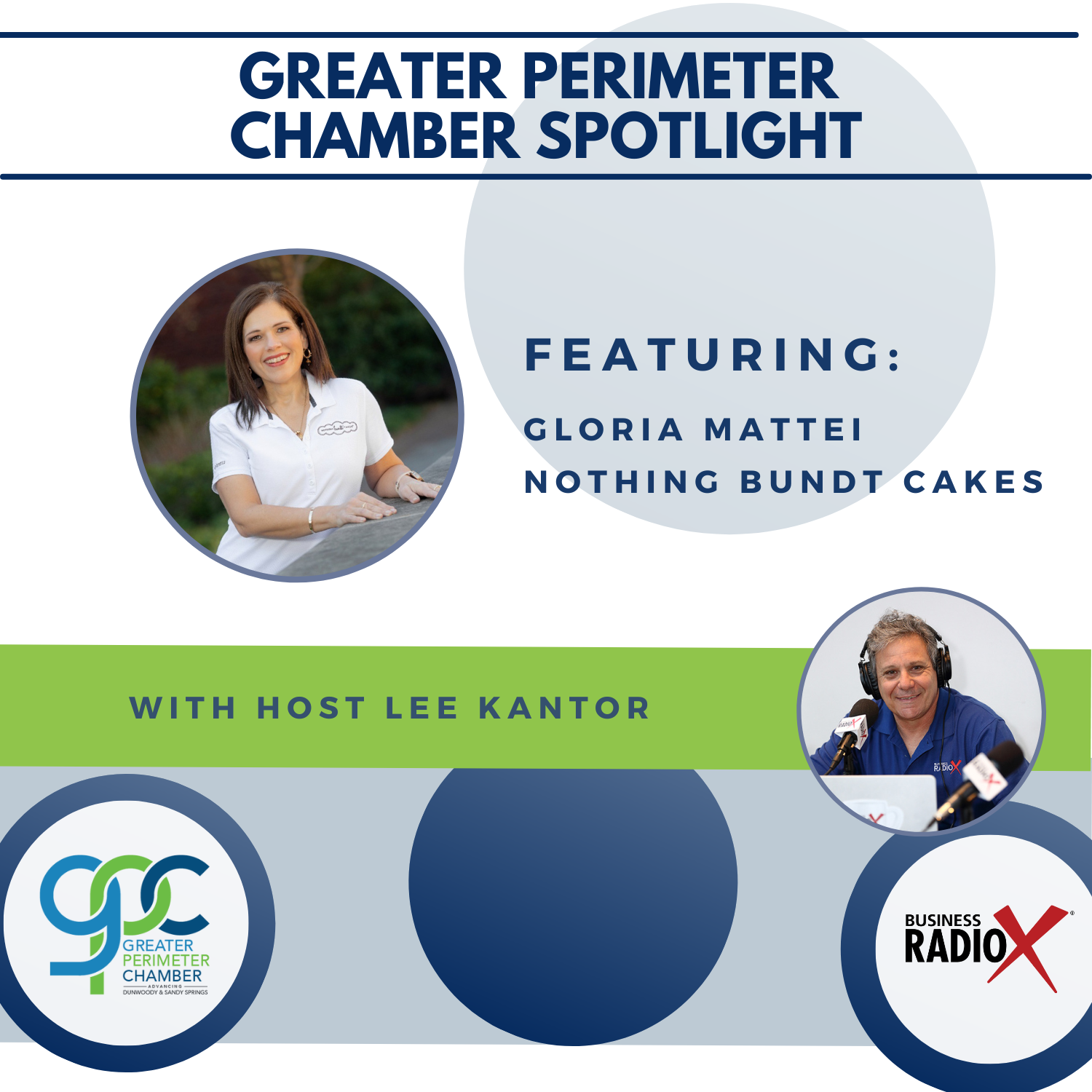 Greater Perimeter Chamber Inaugural Annual Meeting: Gloria Mattei with Nothing Bundt Cakes