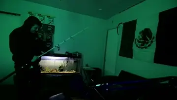 chuy trying to catch his own fish