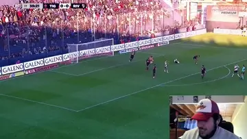 reaccion al penal no cobrsdo a river vs tigre 