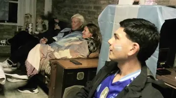 ENCANTADOS CON EL GOL DE MESSI