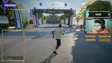 de repente sale el Parkour