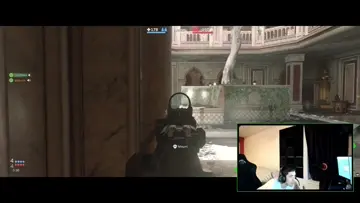 Lucky throwing kill in Atrium!