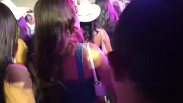 Damian and  Lil Wolf Dancing with Chow Baby