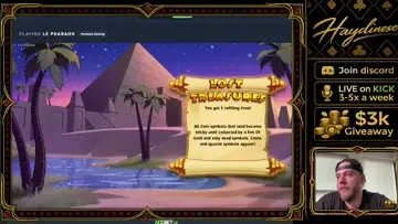 le Pharaoh nice little bonus