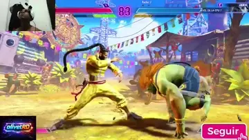 Blanka en acción #streetFighter