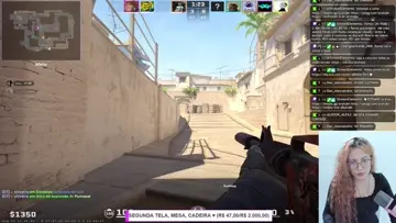 Ruiva mitando no CS