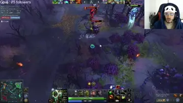 Triplekill pudge con 10 puntos de vida