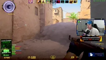 Wallhack on Dust 2