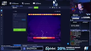 $20 bucks 1000x Plinko