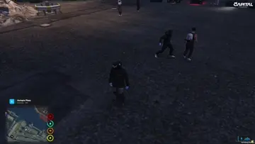 +44 pulley gets punched up broadday 