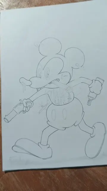 Creando Mickey gansta