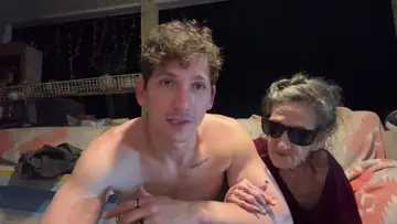 BillyBetz shares a heartfelt moment with new gf