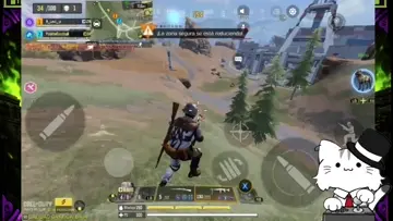 Haciendo acrobacias