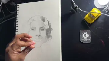 Iniciamos dibujando a Valentino