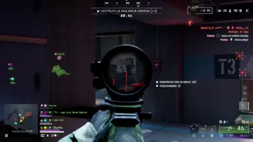 Bajo tierra contra un team