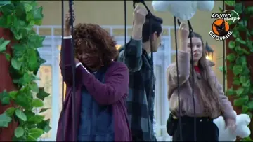 Sheila é eliminada da prova 