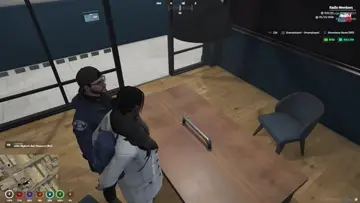 In the interrogation room snitching| GTA RP