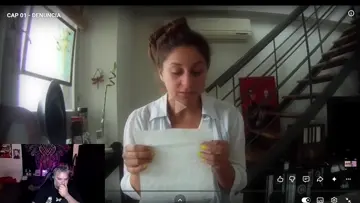 La dejan por servilleta