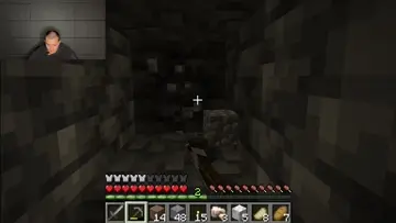 First Time Finding Diamonds In Minecraft