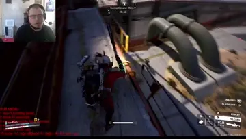 recruited a fellow raider to kill a blue falcon