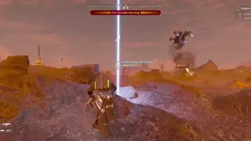 THROWN INTO ORBIT