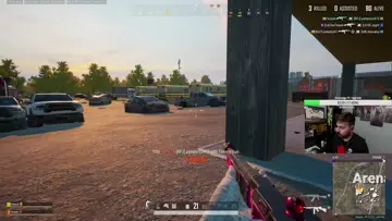 shooting like a qtba..something xD