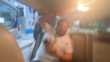 Big bag drop the gas pump
