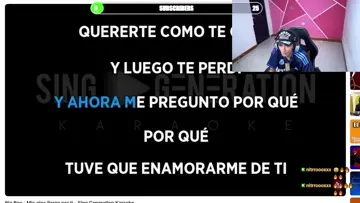 cantando