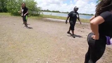 running