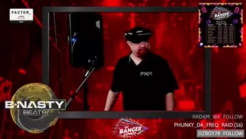 Nick K2 on The Banger Express Raid Train