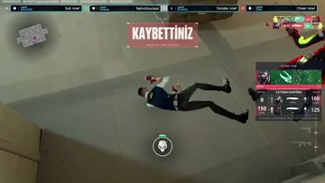 oyundan attığı an
