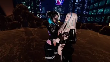 blushing