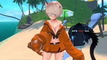 playing w/ outfits while helping others w/ thiers