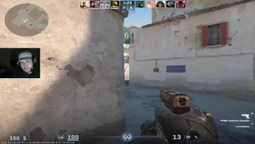 1 v 5 con fierro todo rojo