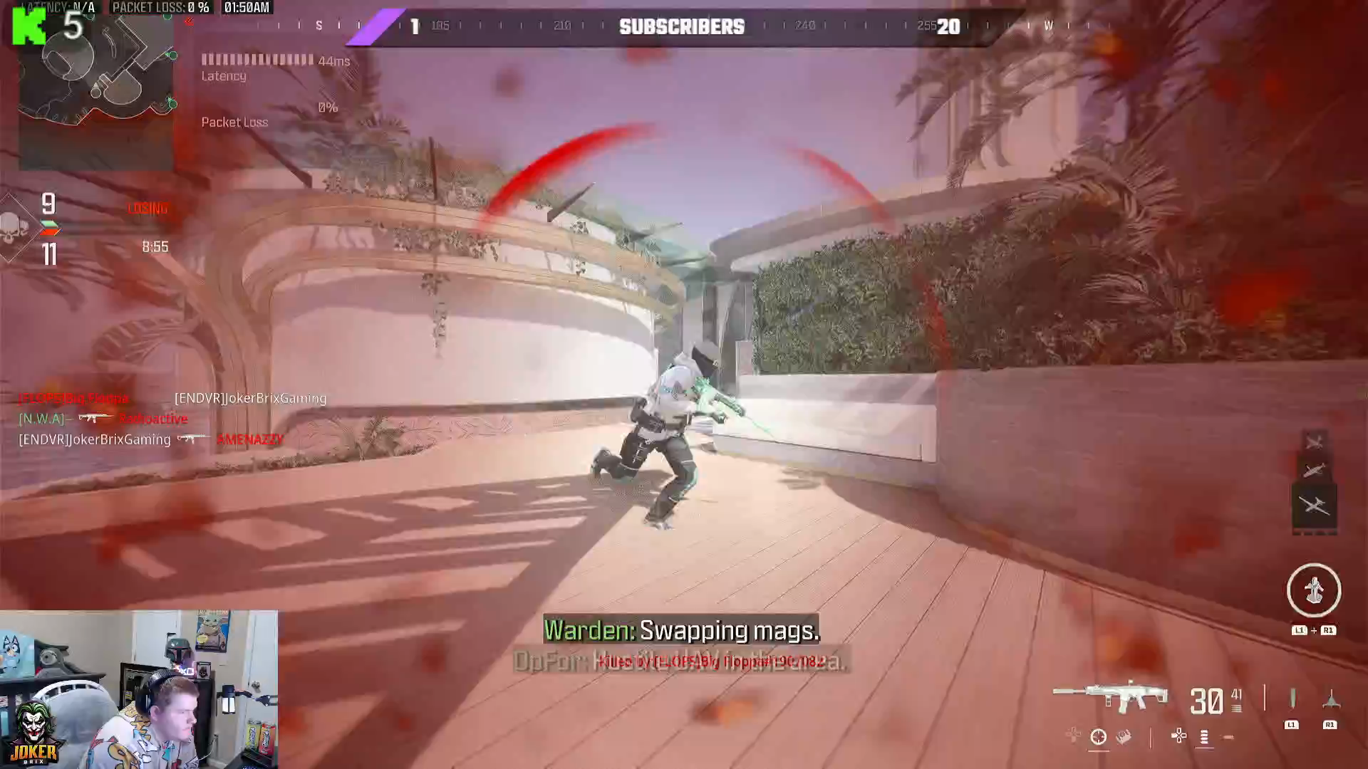 My job is just to fill the kill feed!