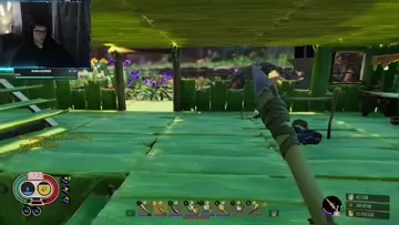 Acá tenemos el trampolín 😂