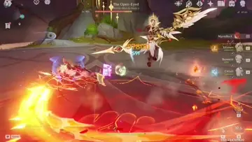  قينشين امباكت موڤيكا والكريت ريت #genshin_impact 