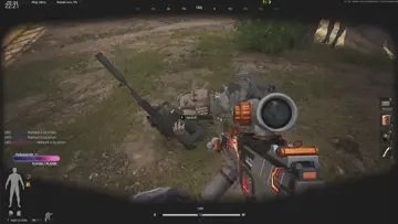 dissapearing weapon