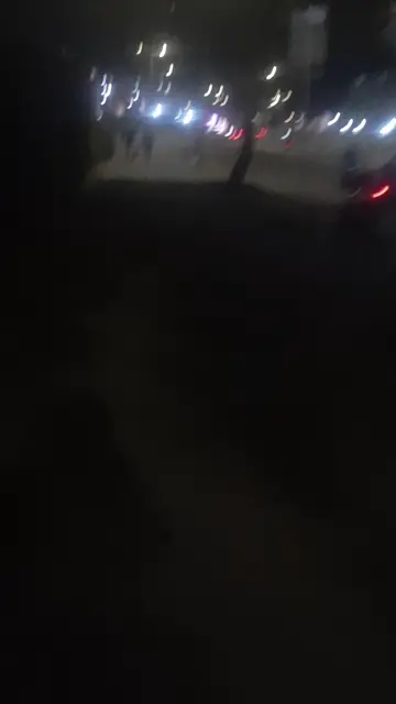 Hay  papi  no hay transporte tocó a pie